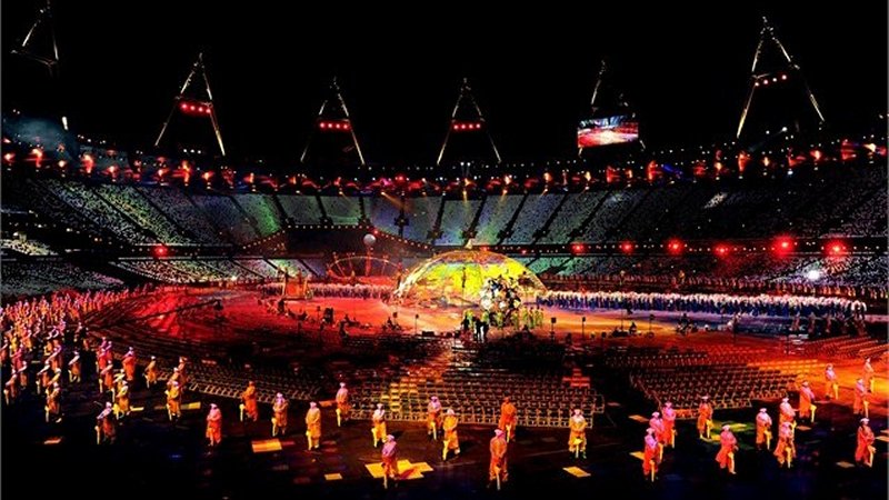 The Paralympic Opening Ceremony gets under way